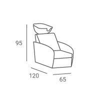 MYJNIA VANITY MISA BIAŁA S/OBUDOWA CZARNA/P-7 (48H)