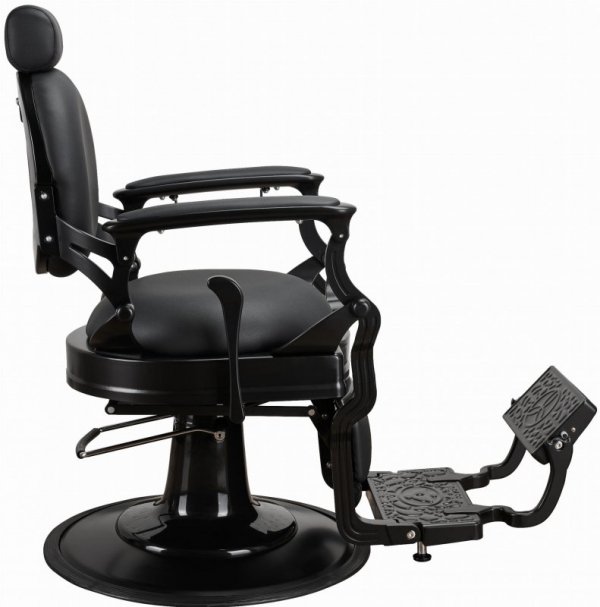 FOTEL BARBERSKI SOLOMON BLACK (BARBER BY AYALA)