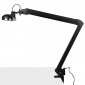 Lampa warsztatowa led Elegante 801-l z imadełkiem reg. natężenie światła czarna 