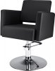 FOTEL FRYZJERSKI PREMIUM R SKAJ CZARNY (SUPER SALON) 
