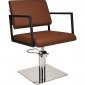 FOTEL LOFT 01 P-5/KWADRAT SREBRNY (48H) 