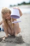 Składane wiaderko do wody i piasku Scrunch Bucket - Lila