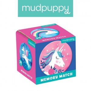 Mudpuppy Gra Mini Memory Magiczne jednorożce