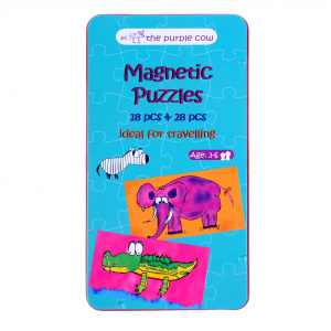 Gra magnetyczna The Purple Cow - Puzzle