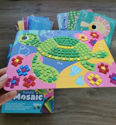 Zestaw artystyczny Apli Kids mozaika - Motylek