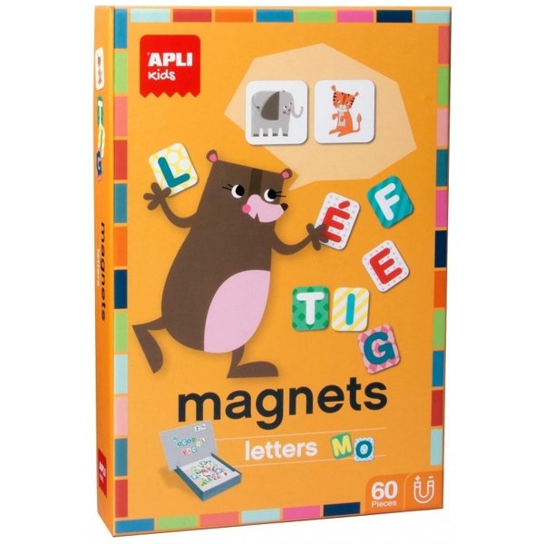 Magnetyczna układanka Apli Kids - Litery www.tuliki.pl
