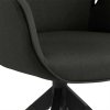 Krzesło obrotowe Aura dark grey /black auto return