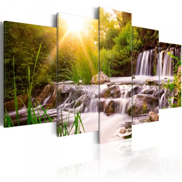 Obraz - Leśny wodospad