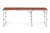 Stolik turystyczny stół składany kemping brązowy blat 180x60 cm MultiGarden