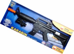Karabin policyjny z modułem głosowym w języku polskim