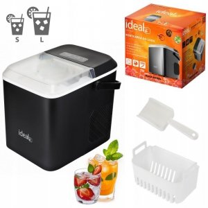 Kostkarka do lodu domowa maszyna do kostek kuszony lód 12 kg 100W IDEAL