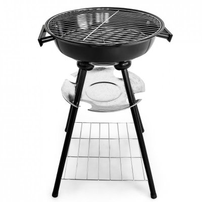 Grill ogrodowy z pokrywą otwór wentylacyjny popielnik półka MultiGarden