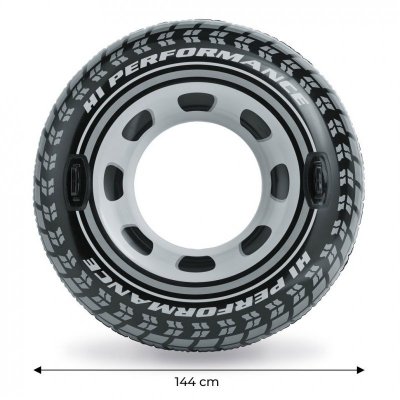 Koło do pływania opona z uchwytami materac wodny INTEX 56268