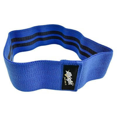 TAŚMA HIP BAND  NIEBIESKA r.M 76x8cm