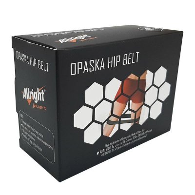 TAŚMA HIP BAND  NIEBIESKA r.M 76x8cm