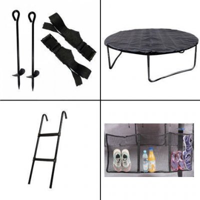 Trampolina 10ft fiolet Maxy Comfort PLUS