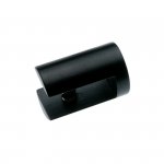 Uchwyt półki szklanej 10 mm czarny 