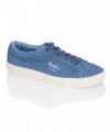 Pepe Jeans buty damskie tenisówki Rene Denim Pepe Jeans buty damskie tenisówki Rene Denim PLS30824 000