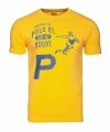 T-shirt męski Ralph Lauren żółty