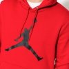 Nike bluza Air Jordan męska z kapturem czerwona AH4507-687