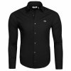 Lacoste koszula męska Slim Fit czarna CH2668-00 HDE
