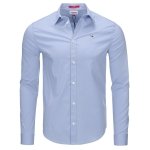 Tommy Hilfiger Jeans koszula męska błękitna DM0DM04405-556