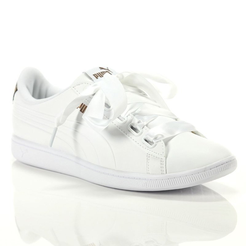 puma vikky ribbon sl white