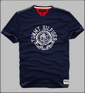 T-shirt męski Tommy Hilfiger Denim granatowy