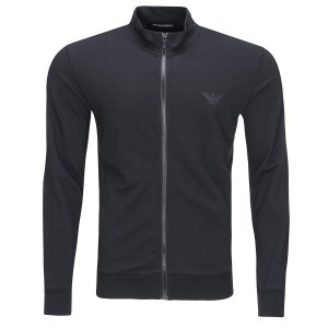 Emporio Armani bluza męska rozpinana czarna