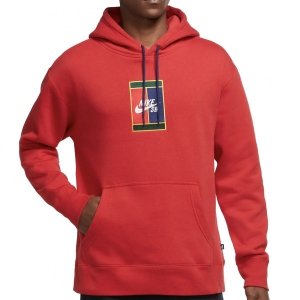 Bluza Nike SB czerwona kangurka DA4211-657