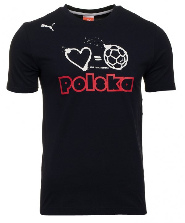 PUMA KOSZULKA T-SHIRT POLSKA FOOTBALL TEE 740453 08