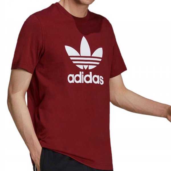 Adidas Originals bordowa koszulka t-shirt męski DT4403