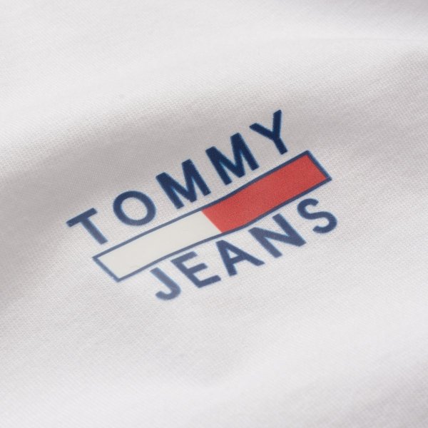 Tommy Hilfiger Jeans t-shirt koszulka męska biały DM0DM10099 YBR