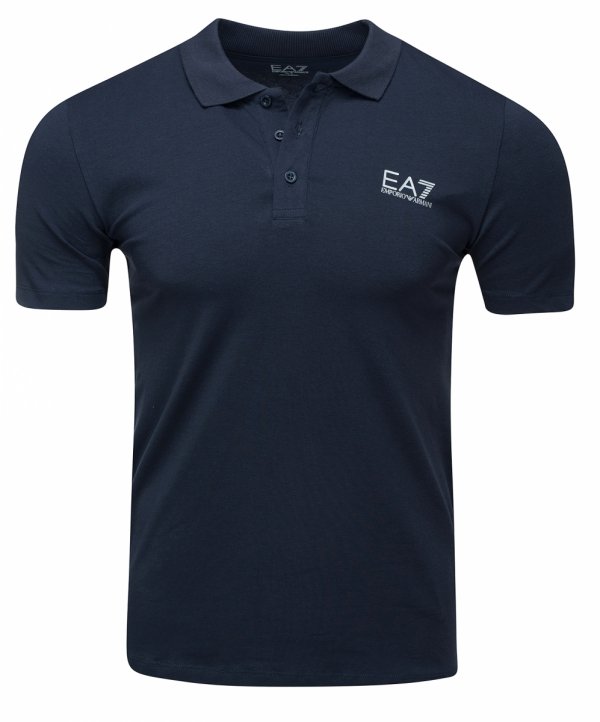 Emporio Armani koszulka polo polówka męska granatowa 8NPF04-PJMZ-0578