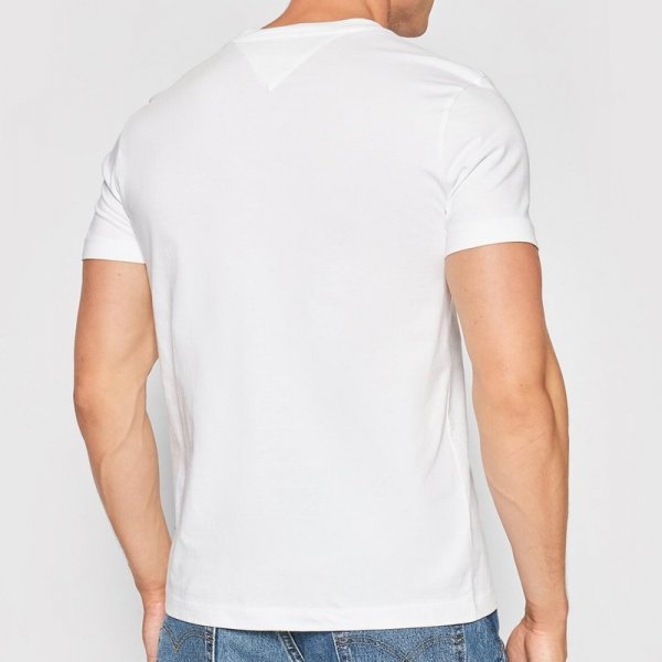 Tommy Hilfiger t-shirt koszulka męska biała MW0MW18729-100