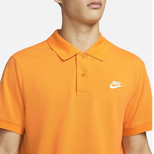 Nike polo polówka koszulka męska pomarańczowa CJ4457-886
