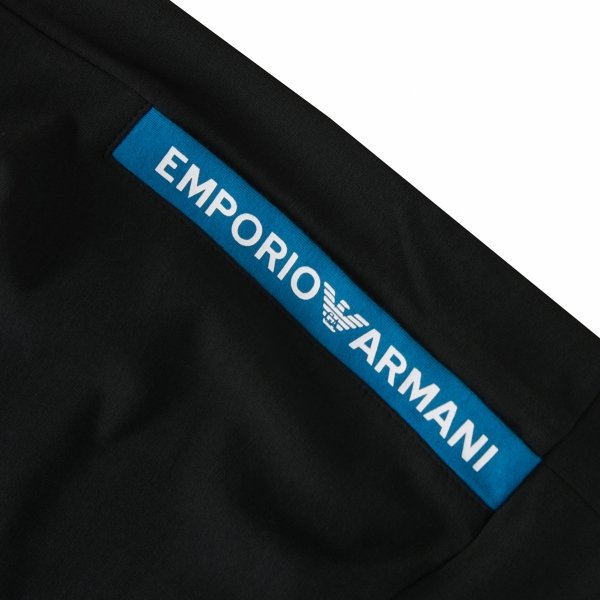 Komplet dresowy spodnie bluza dres Emporio Armani czarny