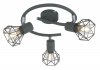 VERVE SPIRALA 3X40W E14 MATOWY SZARY