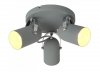 GRAY PLAFON 3X40W E14 SZARY