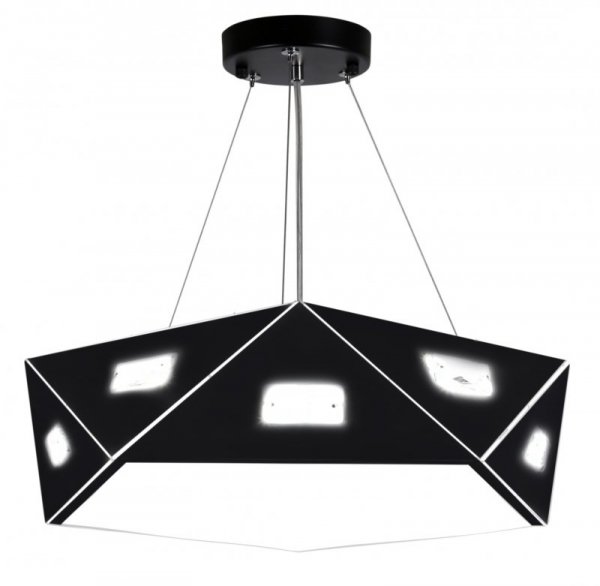 NEMEZIS # #  ZWIS PIĘCIOKATNY 42 24W LED 4000K CZARNY