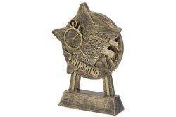 Statuetka Pływanie GTsport 13 cm brązowy