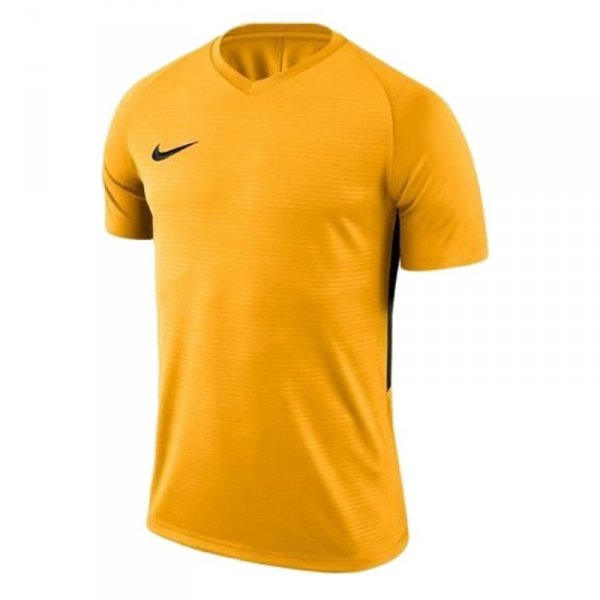 Koszulka Nike Y Tiempo Premier JSY SS 894111 739 żółty XS (122-128cm)