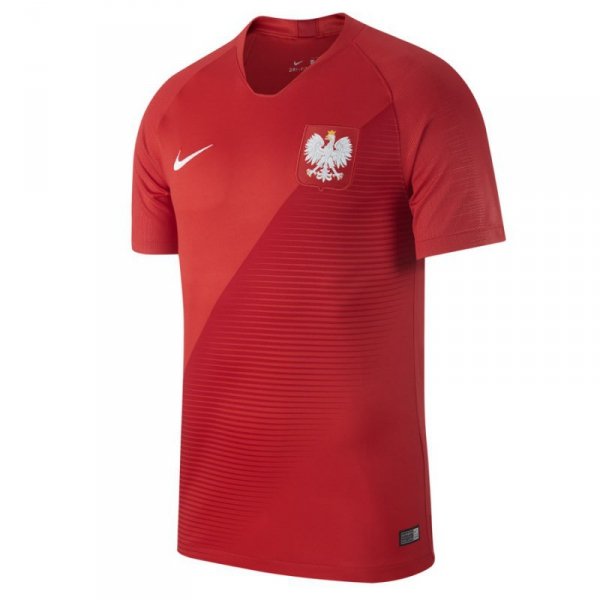 Koszulka Reprezentacji Polski Nike Y Stadium JSY SS Away 894014 611 czerwony XL (158-170cm)