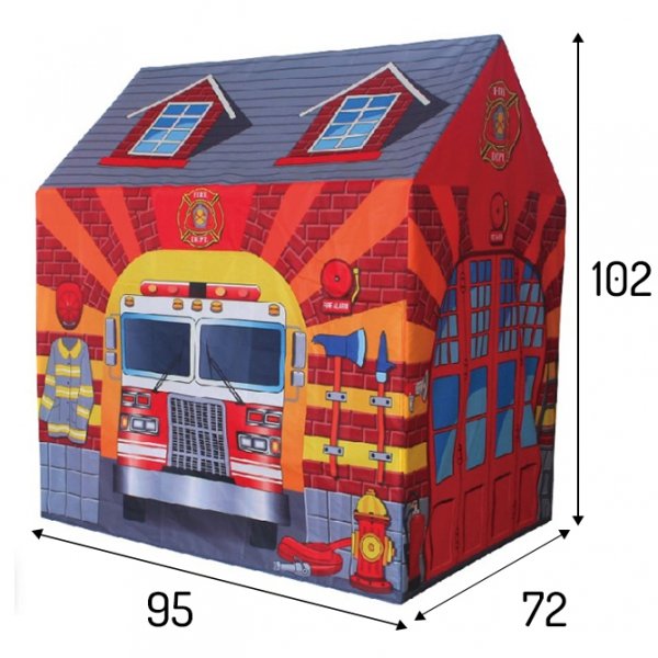 Namiot  dla dzieci domek strażaka  Iplay