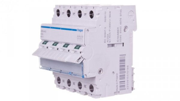 Rozłącznik modułowy 40A 4P SBN440