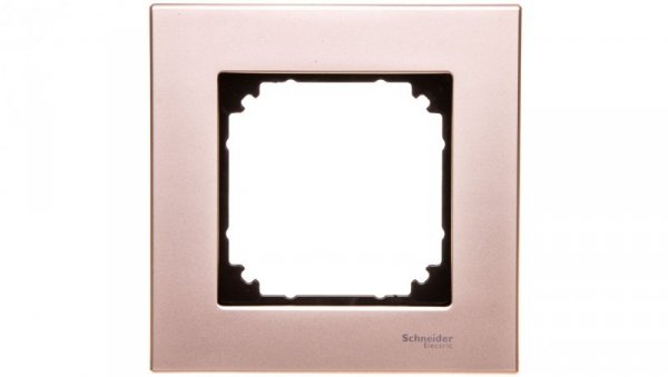 Merten M-Elegance Ramka pojedyncza metalowa tytan MTN403105