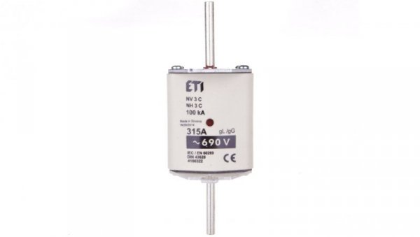 Wkładka bezpiecznikowa NH3C 315A gG 690V 004186322