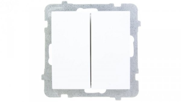 AS Łącznik schodowy podwójny biały ŁP-10G/m/00
