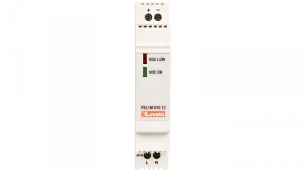 Zasilacz impulsowy modułowy 12VDC 0,83A 10 W, wejście 100-240VAC PSL1M01012