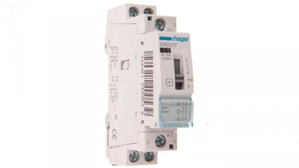 Przekaźnik instalacyjny 16A 2R 24V AC ERD217